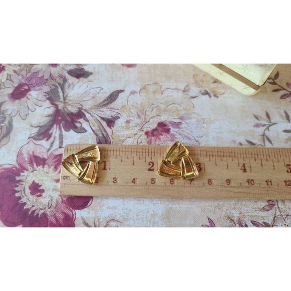 Patriotic Red White and Blue Enamel Stud Earrings - Picture 9 of 10